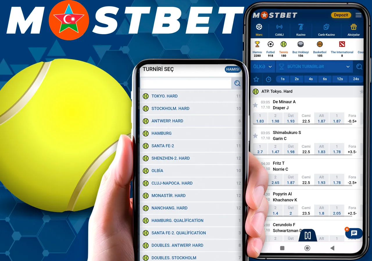 Müxtəlif tennis bahis variantları